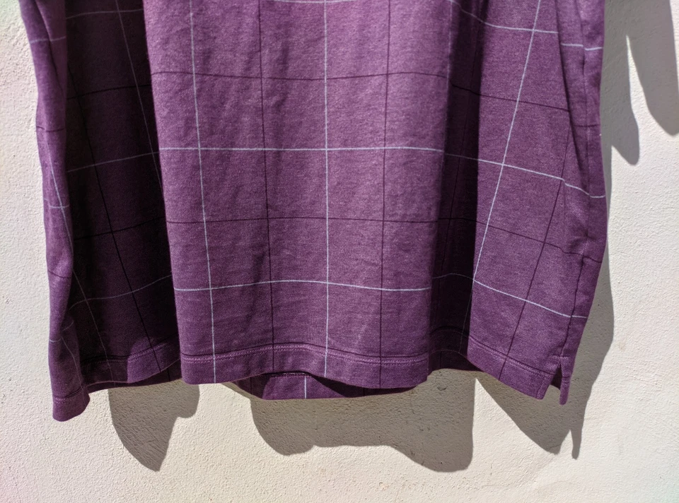 Van Heusen Flex Polo T-Shirt Uomo , Colore Viola , Taglia XXL - Imagen 2 de 4