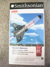 Smithsonian Rocket Science Kit - Build Launch a Rocket 50 ft - Brand New
