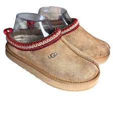 UGG Tazz Platform Slippers in Chesnut   Big Kids Sz 3 / UK 2
