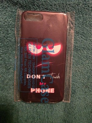Don't Touch My Phone Back Case For Iphone 7+/ 8+