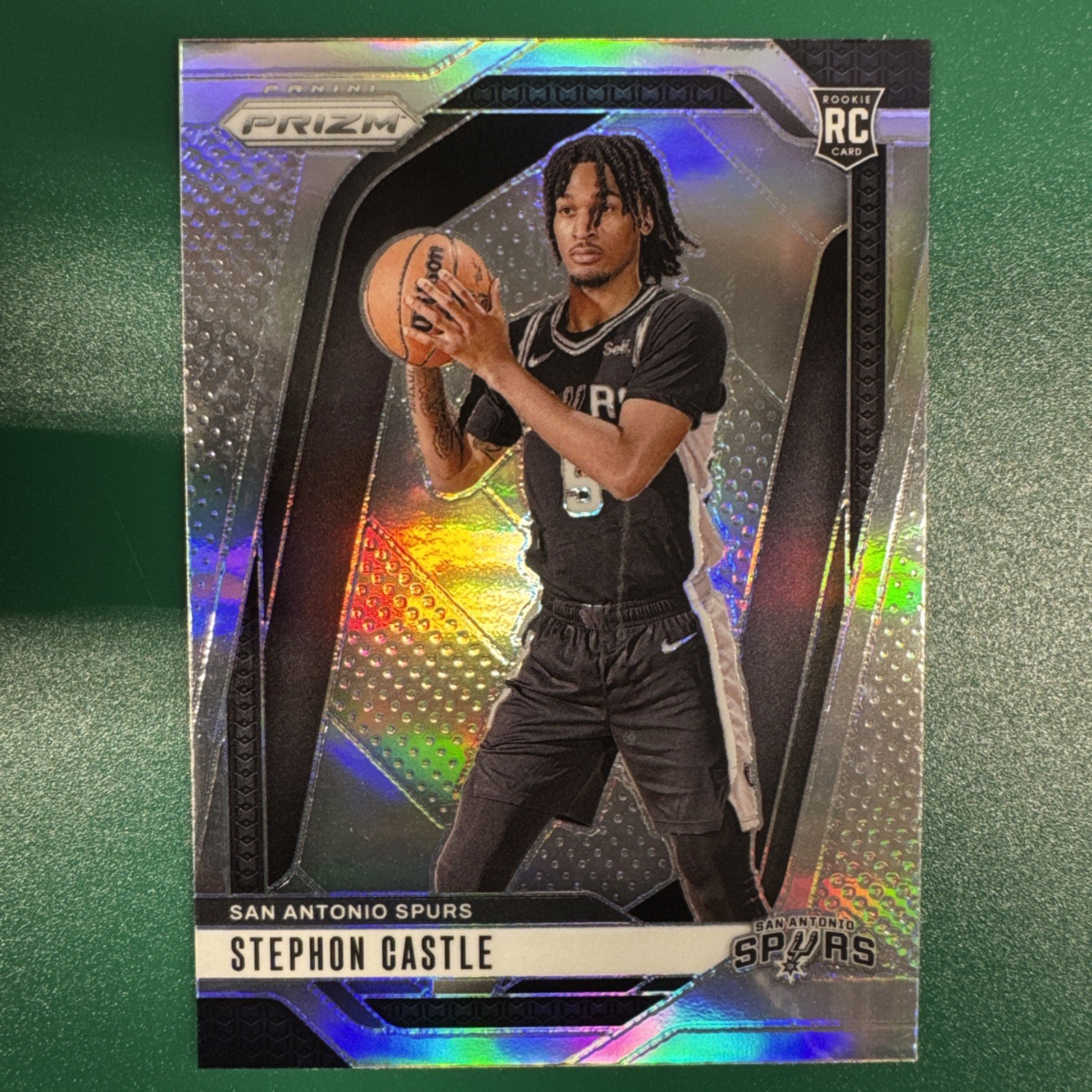 2024-25 Panini Prizm - Stephon Castle #234 Silver Prizm (RC)
