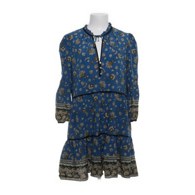 Veronica Beard, Kleid, Größe: 38, Blau/Mehrfarbig, Elasthan/Seide #OWm