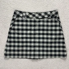 Oakley Mini Skirt Golf Size 6 (31 Waist) Womens Lined Preppy Plaid Athletic NWOT