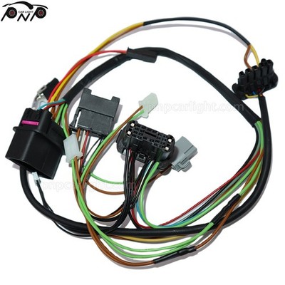 Pair for Audi A8 D3 2003-2010 Adaptive Xenon with LED Headlight Harness ECE