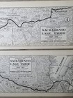 1920s Sacramento Lake Tahoe 1 & 2 Automobile Club Southern Calif AAA Maps 27 28 — photo 1