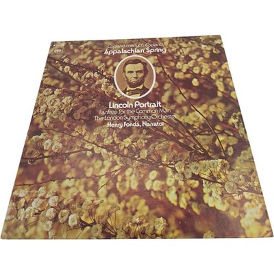 Copland Conducts Copland Appalachian Spring Lincoln Portrait Vinyl LP Columbia