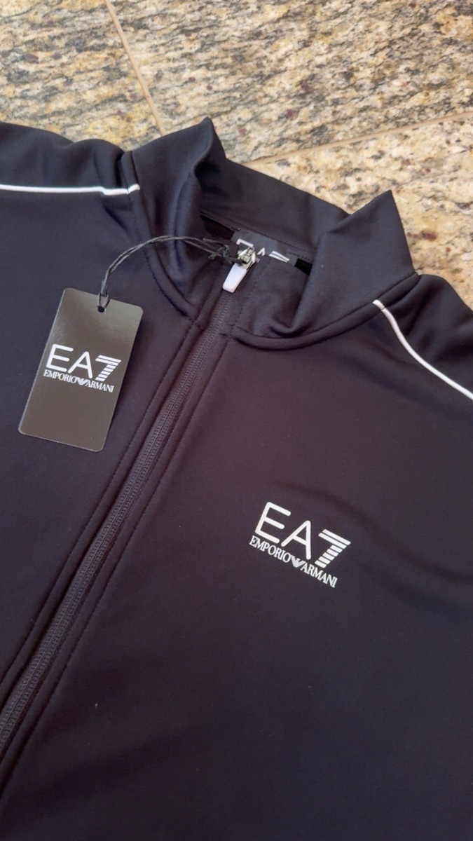 EMPORIO ARMANI EA7 Mens Full Zip Tracksuit Jacket Size S-XL