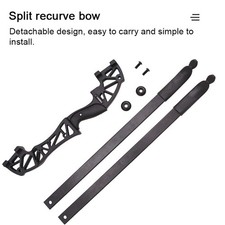 Recurve Archery Bow And Arrows Set 30lbs With Target Papers Arm  Finger Gu UILJ