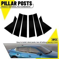 Set Of 6pcs Pillar Post Window Door Cover Trim For Kia Cerato K3 Forte 2019-2023 Set Of 6pcs Pillar Post Window Door Cover Trim For Kia Cerato K3 Forte 2019-2023