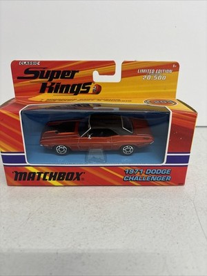 Matchbox Super KINGS 1971 Dodge Challenger K-203