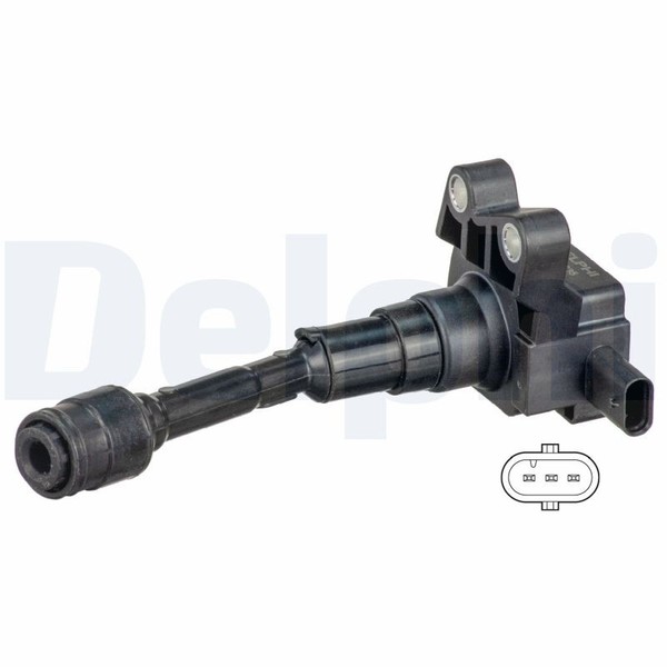 ZÜNdspule FÜR Ford Fiesta VII (Hj, Hf) - Delphi GN10635-12B1-image