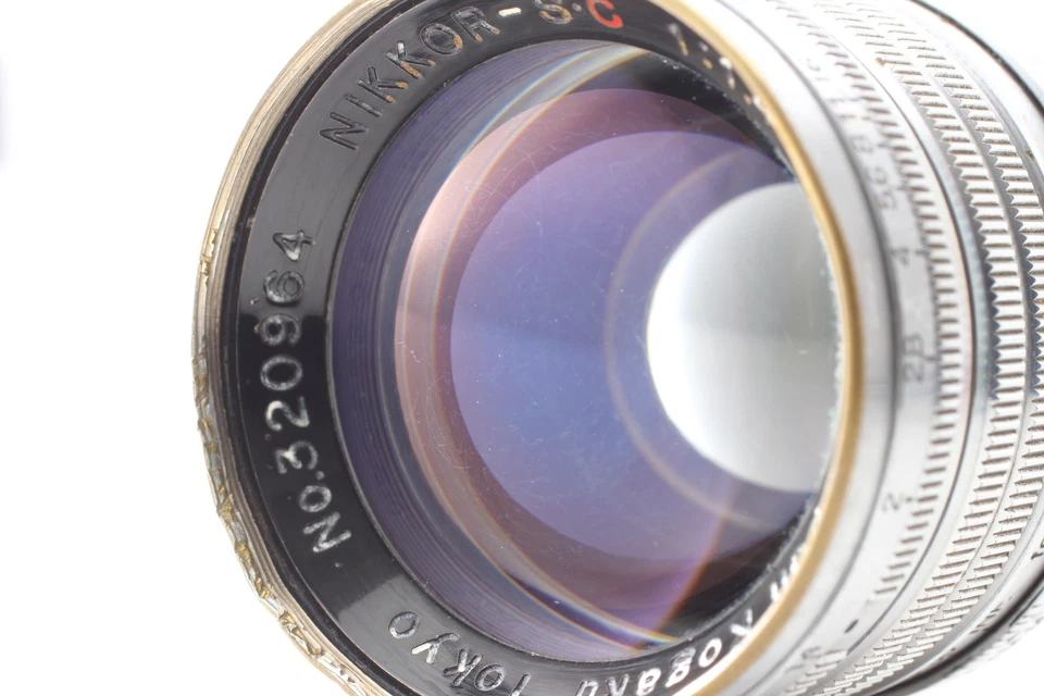 Rare! Tokyo [Exc+5] Nikon Nikkor S C 5cm f/1.4 Old Lens Leica L39 LTM From JAPAN - Image 3 of 4