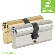 YALE uPVC Euro Cylinder Door Lock uPVC Aluminium Timber Door Barrel 6 Pin