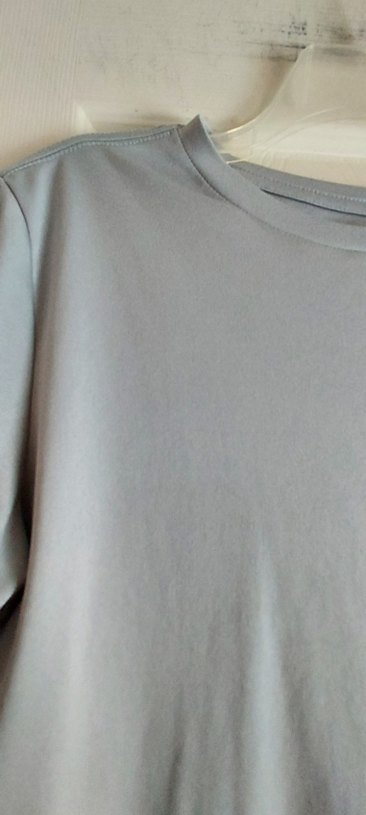 Puma Youth XL T Shirt Blue Spellout Print Logo Gray Soft Athleisure thumbnail 7