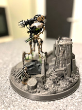 Necron canoptek doomstalker DISPLAY STAND  - Grey