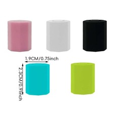 Premium 2Pcs Magnetic Straw Cap Silicone Build Prevents Contamination f Tumblers