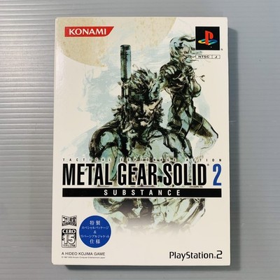 Metal Gear Solid 2 Substance Konami Dendou Selection Sony PS2