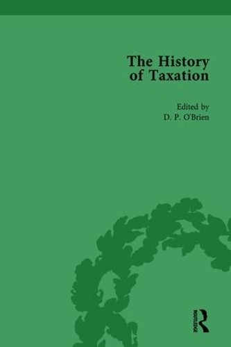 The History of Taxation Vol 1 by D P O'Brien - 9781138761155