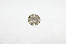 0.09 Carat Yellow Brown VVS2 Round Brilliant Natural MINED Loose Diamond 2.83mm