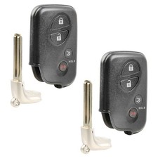 2x Remote Smart 4btn Key Fob For Lexus (HYQ14AAB 3370)