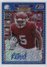 2021 Leaf Pro Set Metal 1989 Auto Blue Mojo /30 Rakeem Boyd #PA-RB1 Auto 11oq