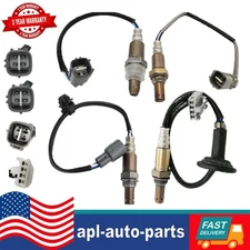 4X Oxygen O2 Sensor For Toyota Sienna XLE Limited 3.3L V6 2004 -2006 Upper+Lower