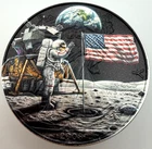 Moon Landing - American Silver Eagle 1oz .999 Limited Edition Silver Dollar Coin