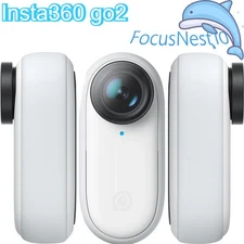 Insta360 Go2 32GB Action Camera Built-in Wi-Fi Remote Control Time Lapse White 