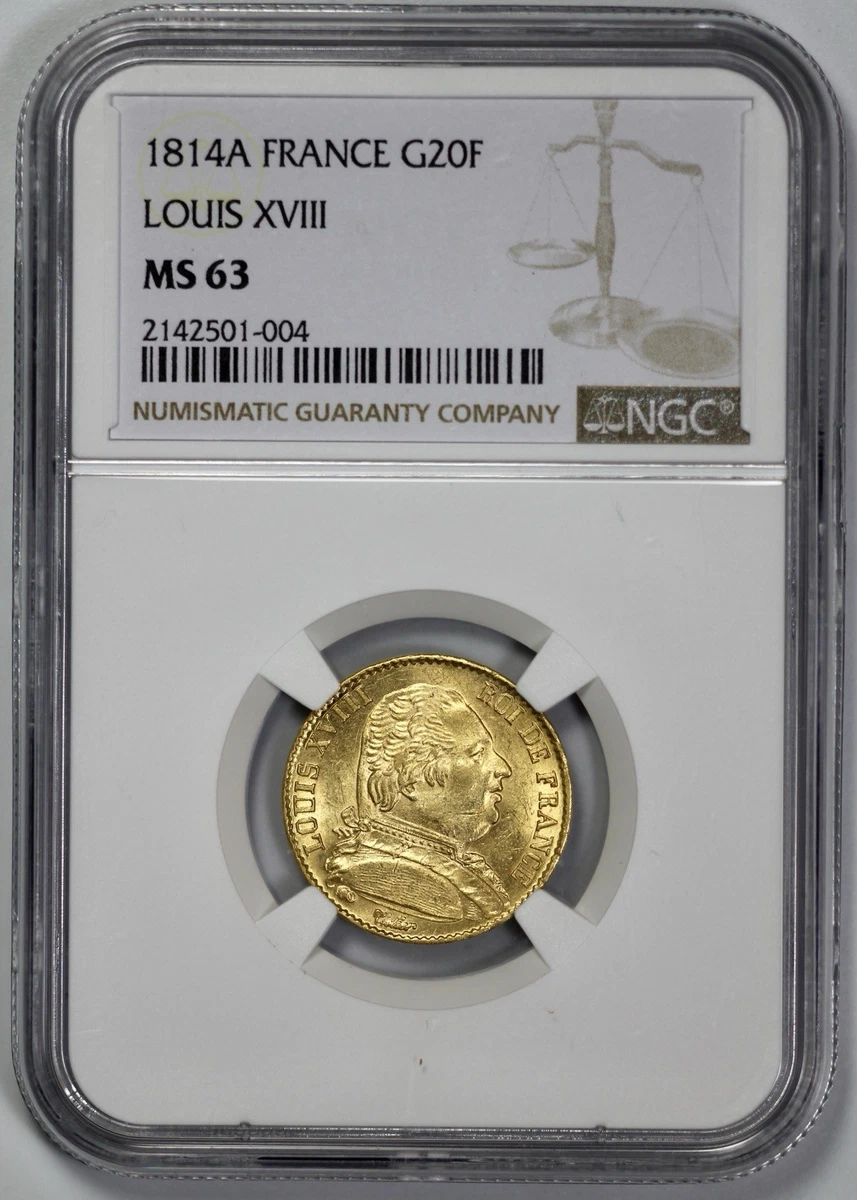 Gold MS 63 Graded French Coins for sale | eBay