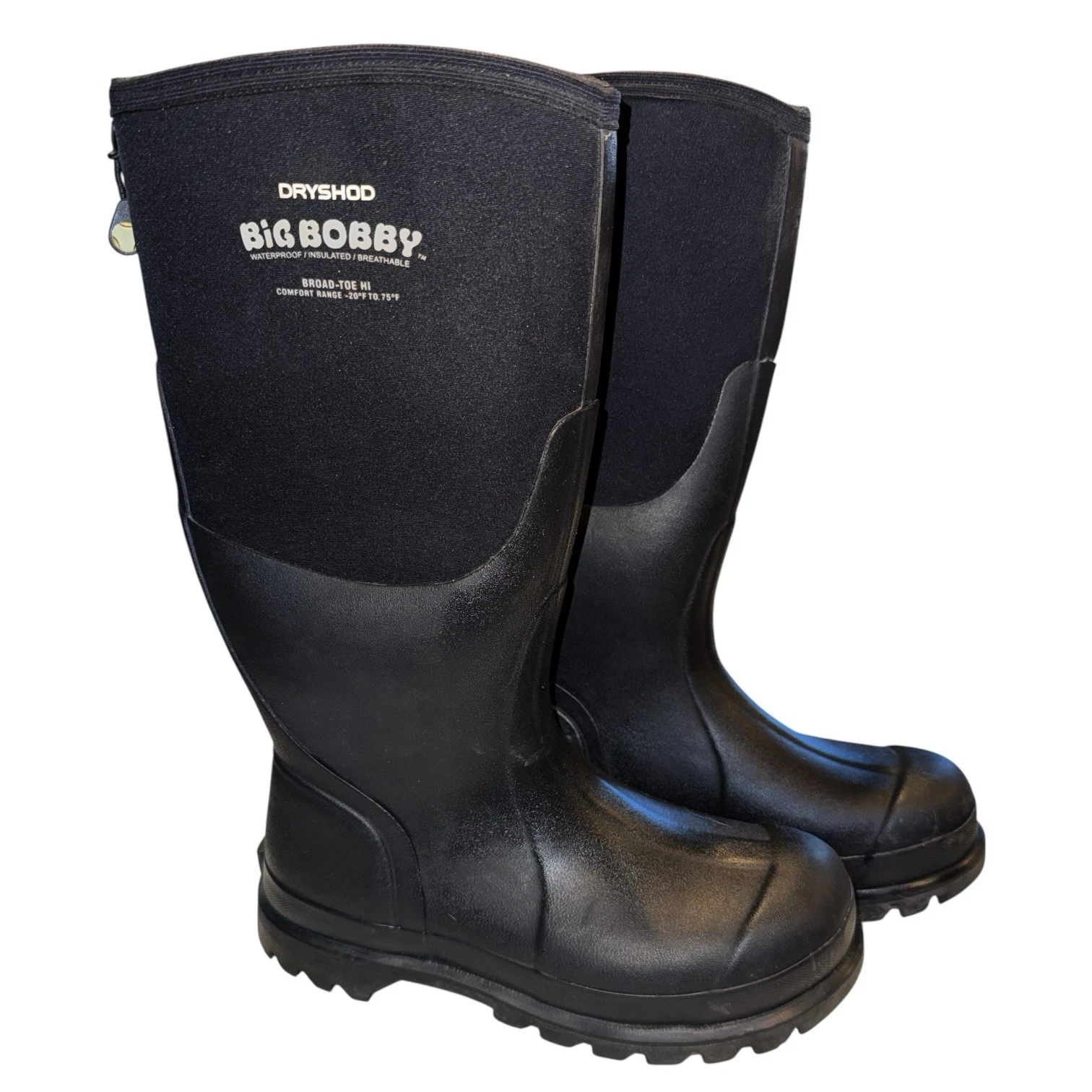Dryshod Big Bobby Waterproof Insulated Rubber Boots Men’s 10/10.5 ~ Worn Once?