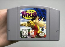 Nintendo 64 N64 Mystical Ninja Starring Goemon *Authentic/Cleaned/Tested*