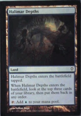 Halimar Depths - Worldwake: #137, Magic: The Gathering Nm C320