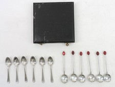 Vintage Silver Plate EPNS Coffee Spoons x 12- Thames Hospice