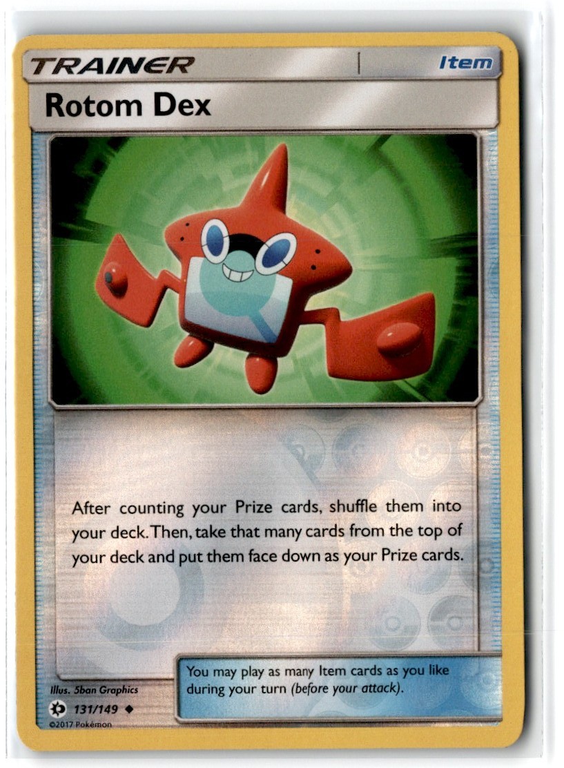 2017 Sun & Moon Rotom Dex #131 Uncommon Reverse Holo