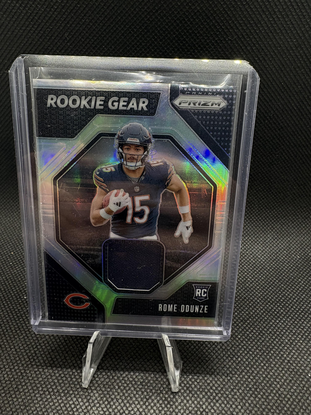 2024 Panini Prizm #RG-ROE Rome Odunze Rookie Gear Chicago Bears | eBay