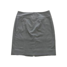 Gap Classic Pencil Skirt Gray Pin Stripe Stretch Women's Sz 6