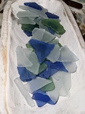 Mixed Sea Glass Bulk 15OZ Beach Glass For Crafts Art Decor Vase Fillers, New USA