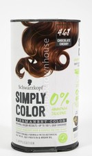 Schwarzkopf Simply Permanent Hair Color 0 Ammonia 4.68 Chocolate Cherry