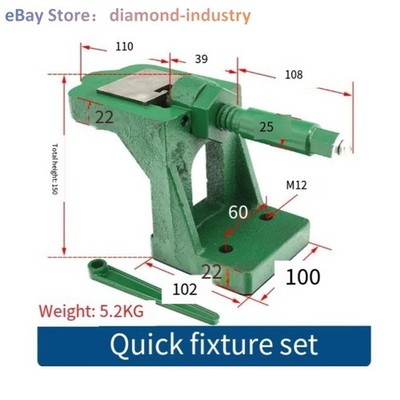 Quick - clamp Universal Fixtures for Drilling and Tapping on Drill Beds