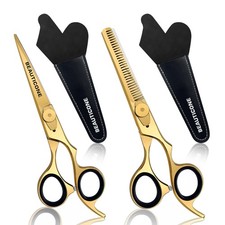 Hair Cutting  Thinning Scissors Set, Professional 6.5" Barber Shears for Hai...