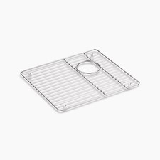 Kohler K-9234-ST Riverby Left-Hand Stainless Steel Sink Rack New in Box