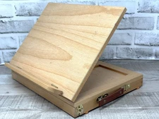 MEEDEN Table Sketch Box Easel Portable Solid Beech Tabletop Wood Easel Drawing