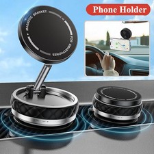 360 Adjustable Magnetic Vacuum Suction Cup Car Phone Holder Mount For MagSafe