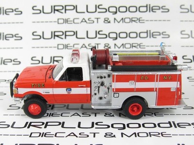 Greenlight 1:64 LOOSE FDNY 1987 FORD F-350 F350 Mini Pumper Fire Engine Truck