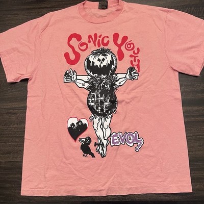 Sonic Youth EVOL Pumpkin Grunge modern faded Single aop vintage