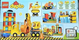 LEGO DUPLO Big Construction Site 10813 - New - Open Box - Retired 