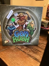 GEM RUSH 2nd Edition  NEW Board Card Game Victory Point Games