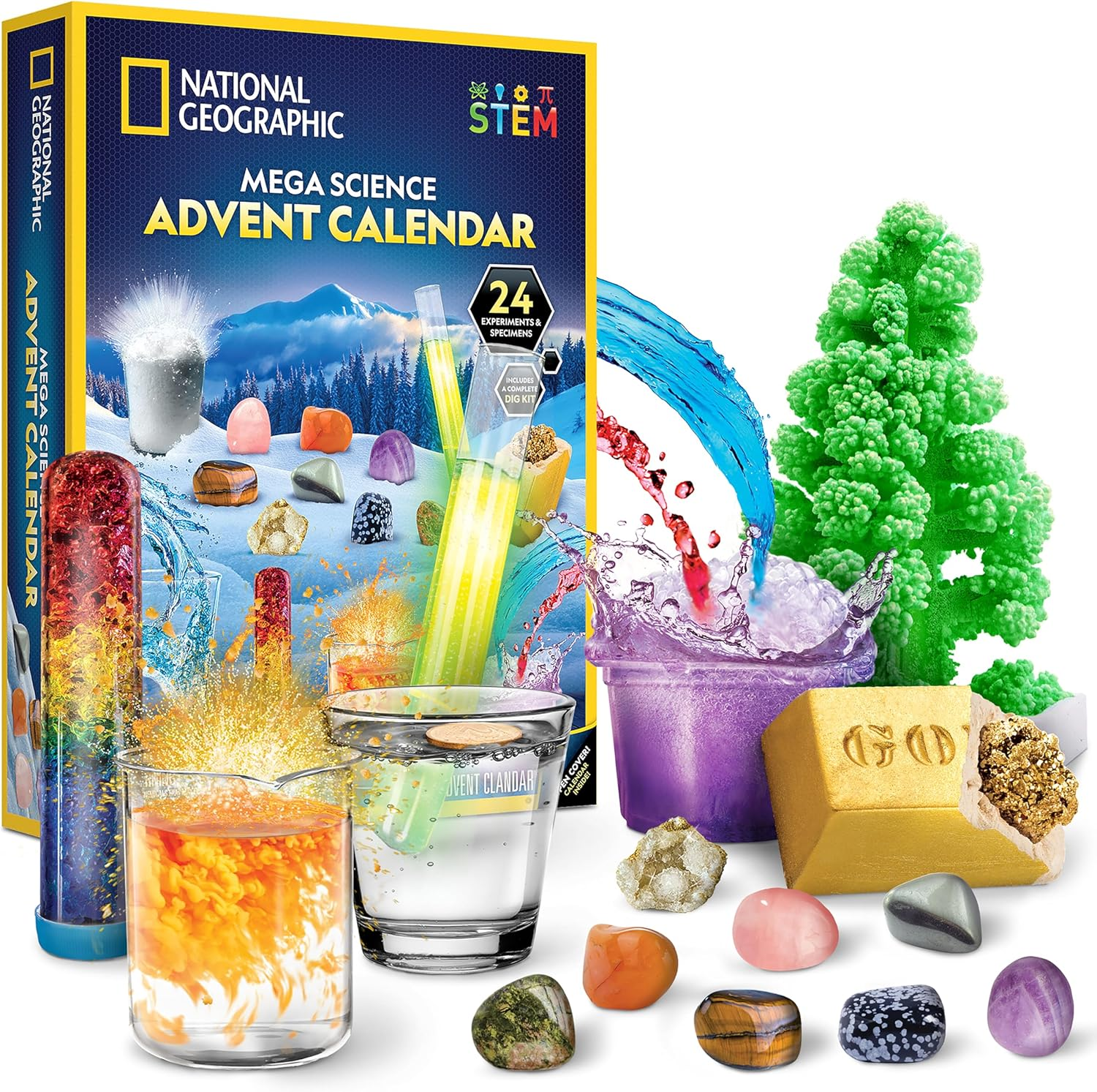 National Geographic 2026 Science Advent Calendar for Kids Ages 8-12