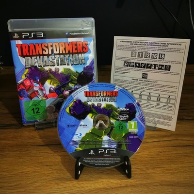 Transformers Devastation PS3 PAL DEUTSCH CIB SONY PLAYSTATION 3