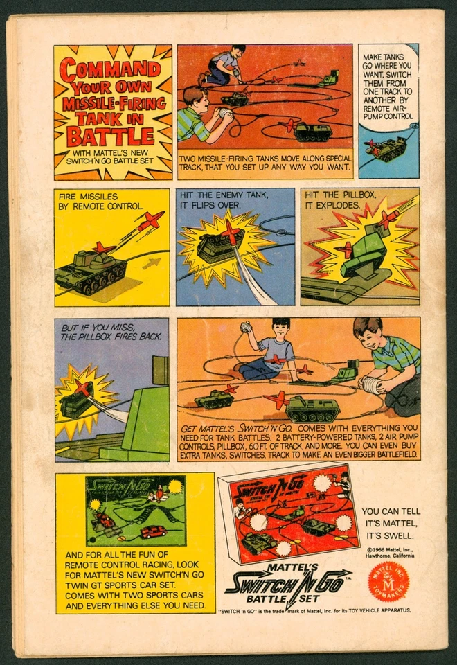 Action Comics #340 DC 1966 1st Parasite, Interior double-page pin-up of Superman - Image 2 of 2